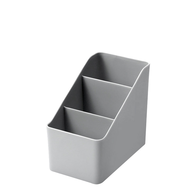 Kệ đựng bút 3 ngăn ống cắm bút giá đỡ điện thoại kệ mini để bàn làm việc quà tặng 20 - 11 đồ văn phòng phẩm