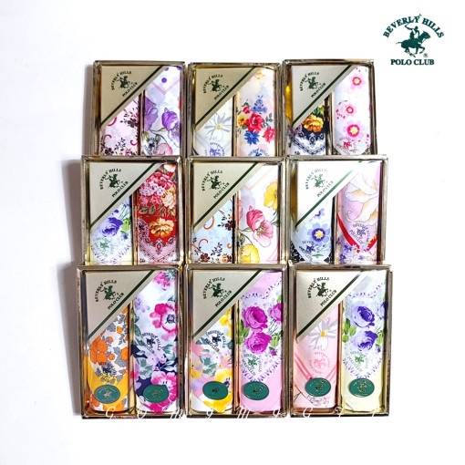 Khăn tay cao cấp Beverly Hills Polo Club + hộp quà tặng