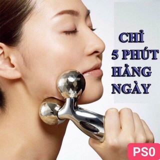 Thanh lăn nâng cơ, săn chắc thon gọn gương mặt và cơ thể 3d roller massager