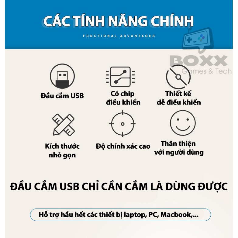 Chuột máy tính Dell MS116 Đen - Chính hãng bảo hành 6 tháng