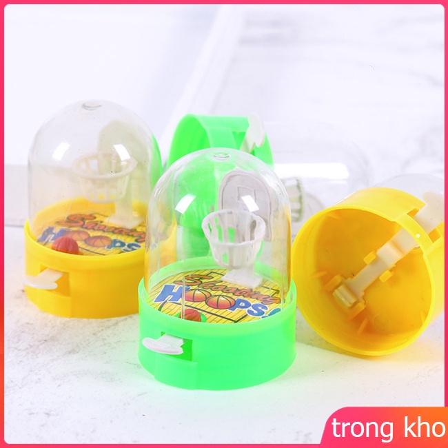 Máy chơi bóng rổ mini cầm tay dễ thương thiết kế cho bé