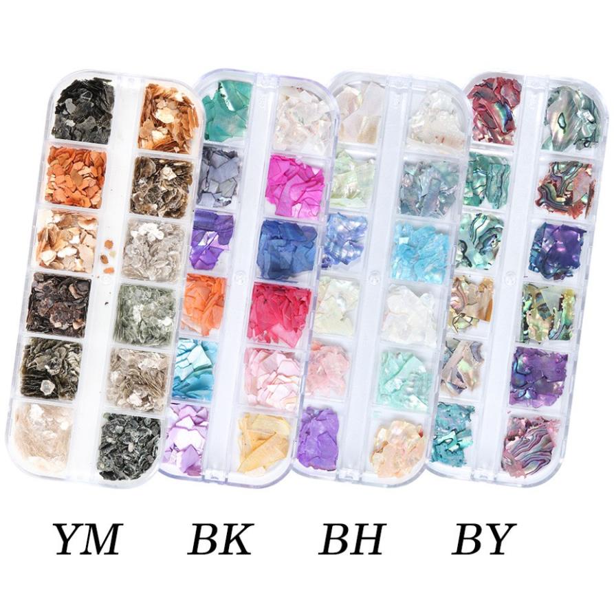 Xà cừ trang trí móng đắp ẩn móng nail