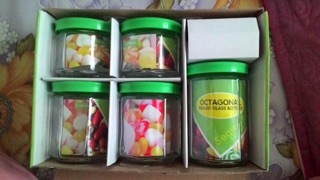 Set 5 hũ đựng gia vị