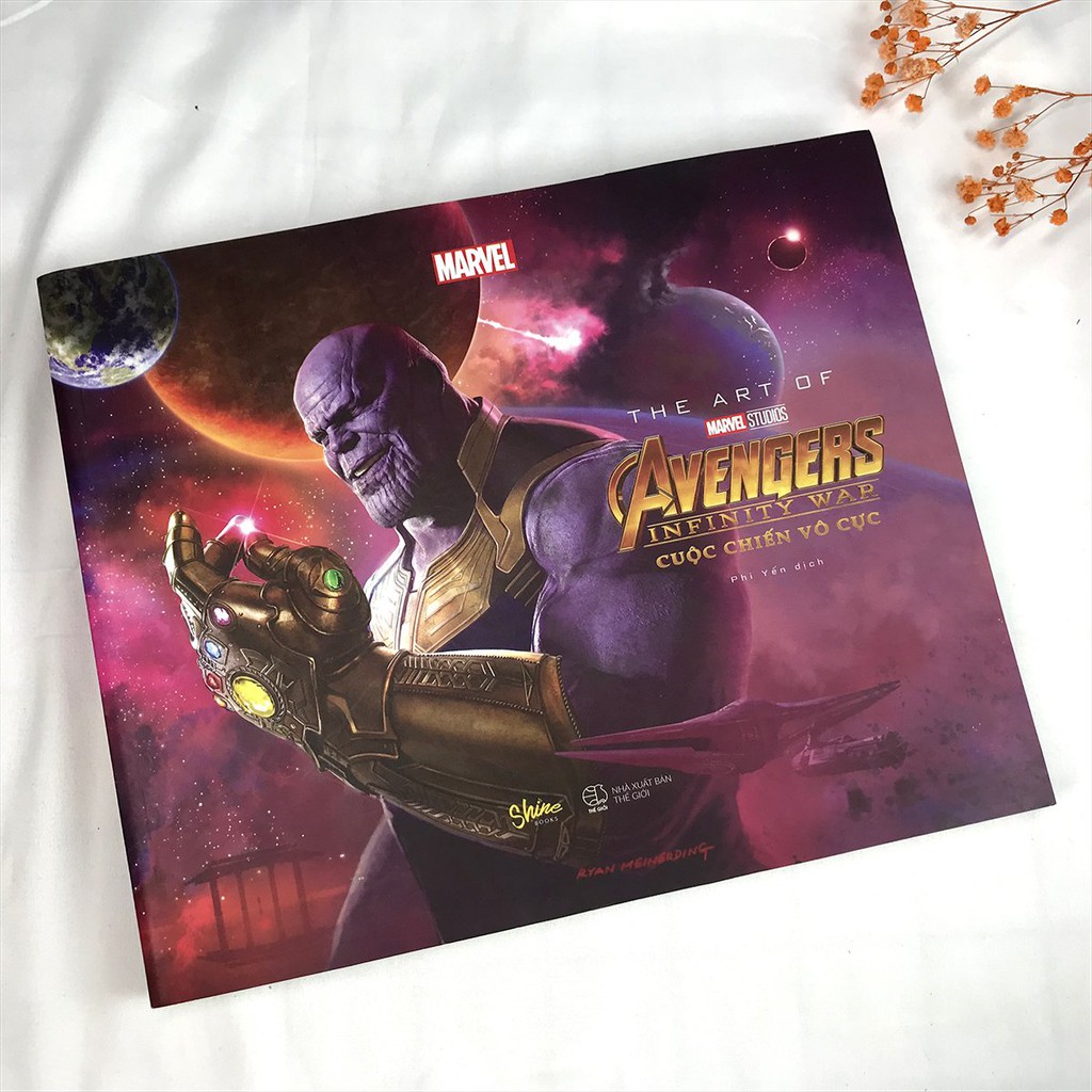 Sách - The Art Of Marvel Studios Avengers Infinity War (Cuộc Chiến Vô Cực) - Bản Thông Thường