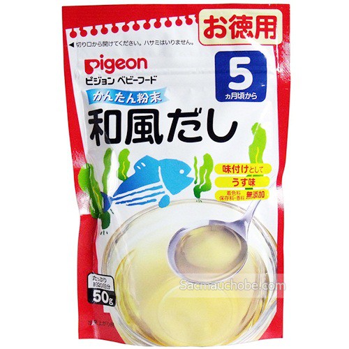 Bột Dashi nấu nước dùng cho bé 5M+