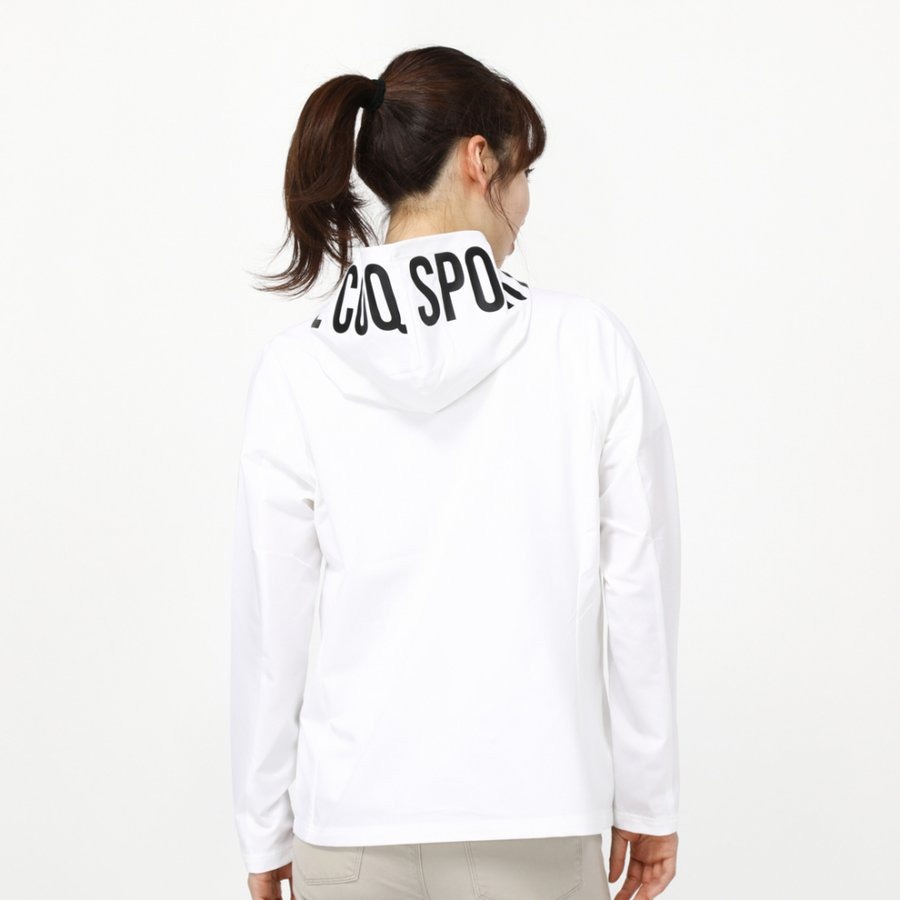 Áo khoác gió Lecoq Sportif Nữ - QMWTJF20-WHT