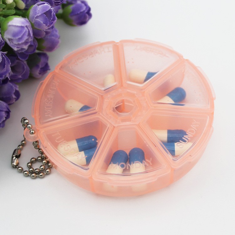 Hộp nhựa chia thuốc 7 ngăn - BX1015
