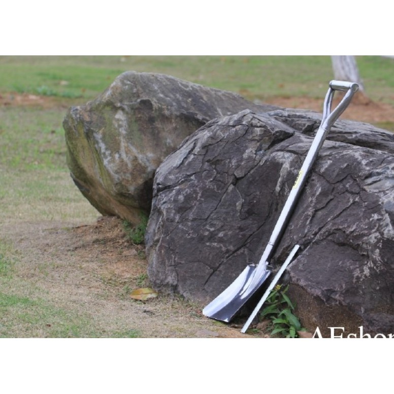 xẻng thép không rỉ dã ngoại T83, xẻng gắn ô tô offroad