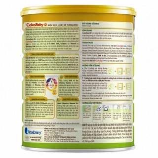 Sữa Bột Colos Baby 1+ Gold 800gr