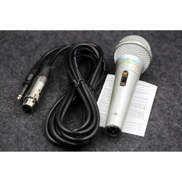 Mic,Micro Karaoke XINGMA AK-319 dòng mic có dây giá rẻ, chất lượng cao Bảo hành Một Đổi một y