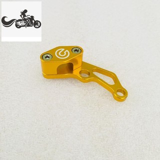 Pát Giữ Dây Dầu Cho Xe Máy Nhôm Cnc - Logo Ngẫu Nhiên