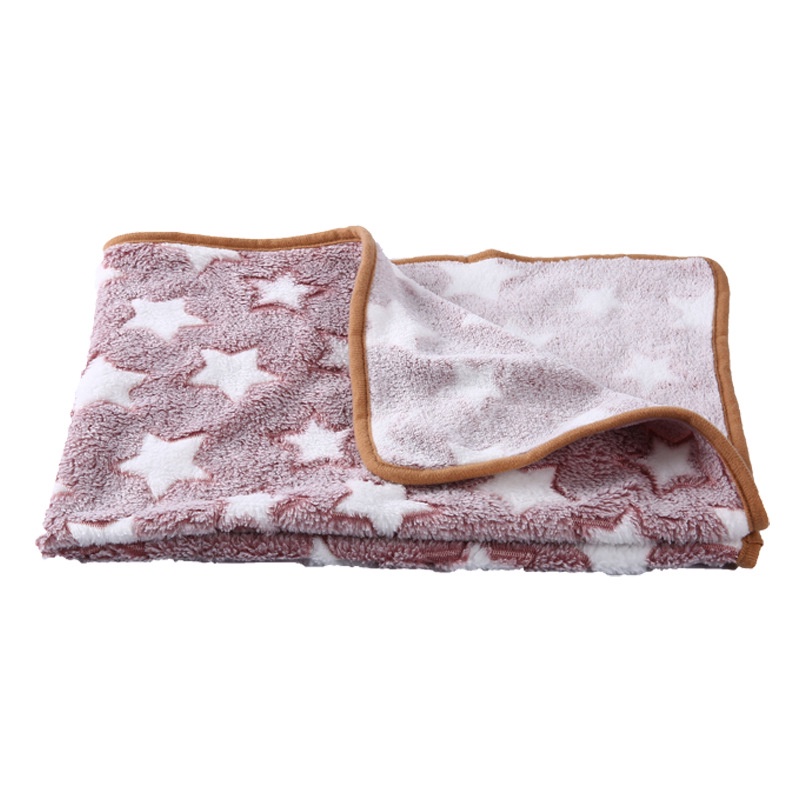 Chăn Nỉ Dày Dặn Mềm Mại Giữ Ấm Cho Thú Cưng 40*60CM