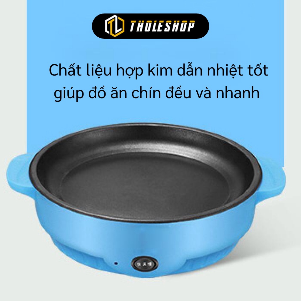 Bếp nướng điện GIÁ SỈ Bếp nướng điện không khói Hàn Quốc hình tròn mini, vỉ nướng chống dính 9778