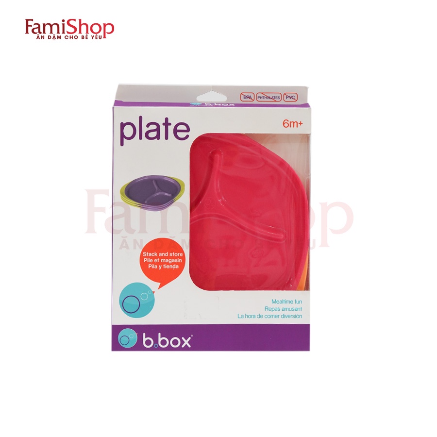FamiShop Khay ăn dặm cho bé B.Box