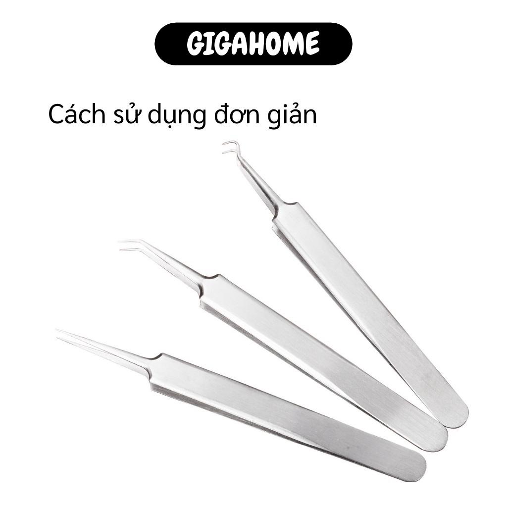 Dụng Cụ Nặn Mụn GIGAHOME Bộ Nặn Mụn 6 Món Tiện Lợi Chuyên Nghiệp Đảm Bảo Vệ Sinh, An Toàn 7522