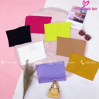 Áo ống croptop thun borip nhiều màu