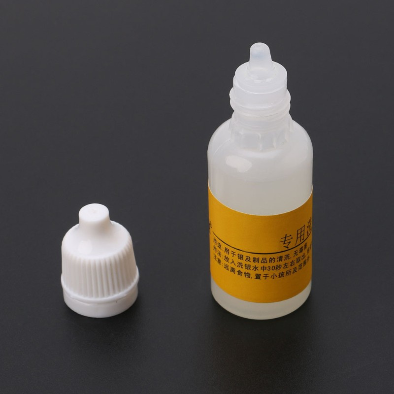 Bộ Dụng Cụ Đánh Bóng Trang Sức Màu Bạc