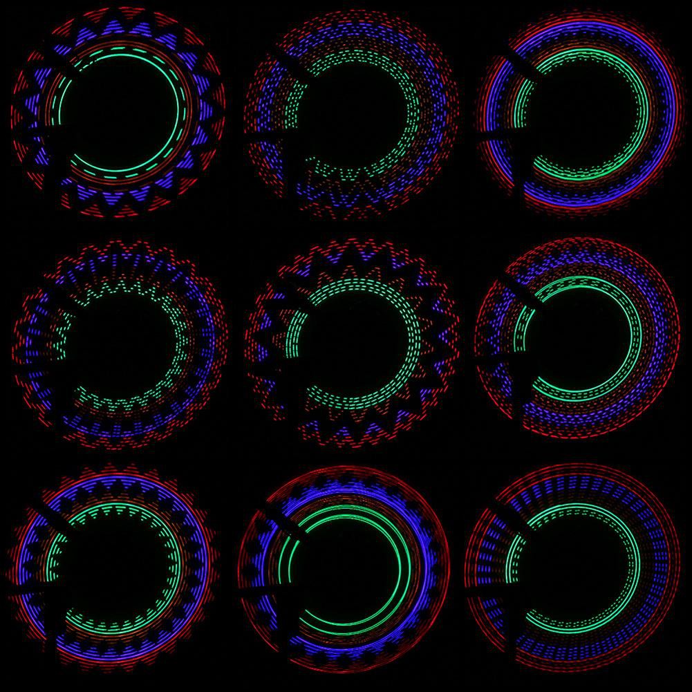 Đèn gắn căm xe đạp 32 bóng LED nhiều màu sắc đẹp mắt
