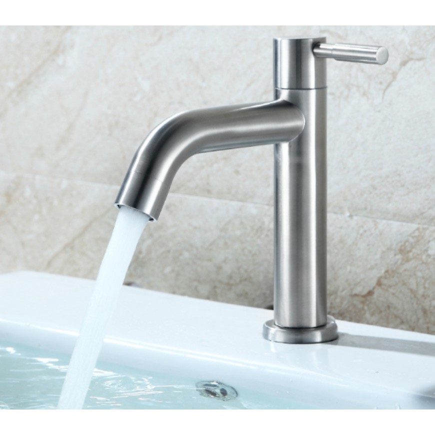 Vòi lavabo lạnh cao cấp Inox 304 MS1 | BigBuy360 - bigbuy360.vn