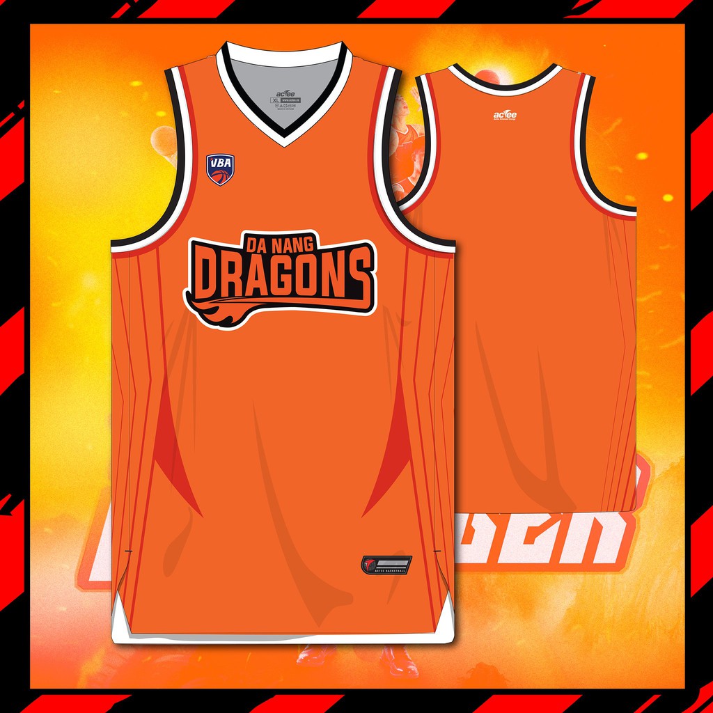 Bộ quần áo bóng rổ JERSEY ĐÀ NẴNG DRAGONS 2020