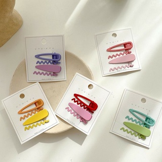 Set 4 chiếc kẹp tóc màu