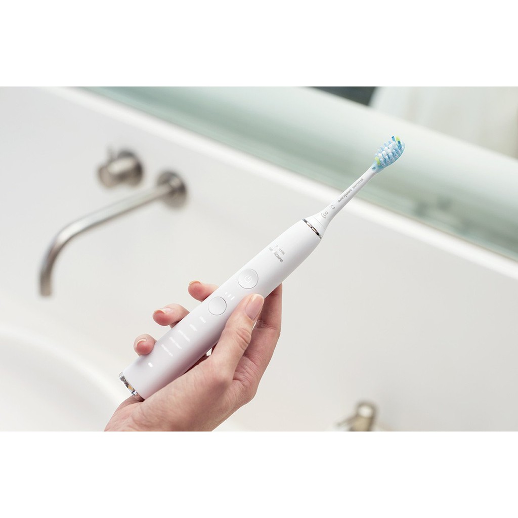 Bàn chải điện Philips Sonicare DiamondClean Smart 9500 Rechargeable Electric Toothbrush [Hàng Mỹ]