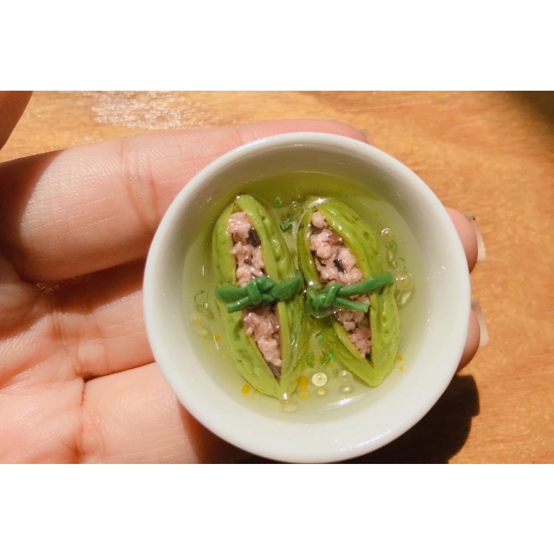 Mô hình tô canh khổ qua