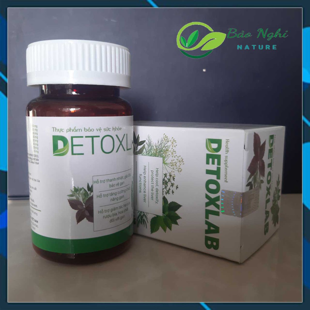 [COMBO 3 HỘP] VIÊN UỐNG DETOXLAB - Hỗ Trợ Diệt Ký Sinh Trùng Thanh Nhiệt Giải Độc Mát Gan - CHÍNH HÃNG HỘP 20 VIÊN | BigBuy360 - bigbuy360.vn