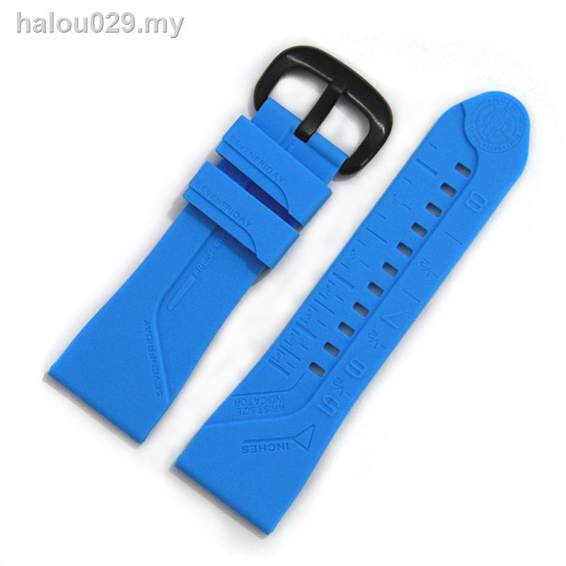 Dây Đeo Đồng Hồ Bằng Cao Su silicone Chống Nước 28mm m1m2p2p3q