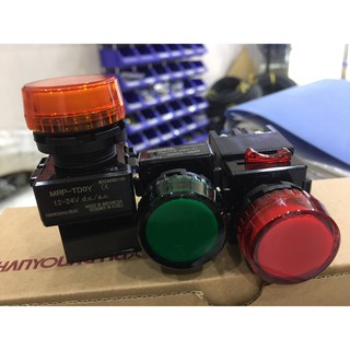 Đèn báo  LED phi 22 12-24V, MRP-TD0 Hanyoung Nux Hàn Quốc