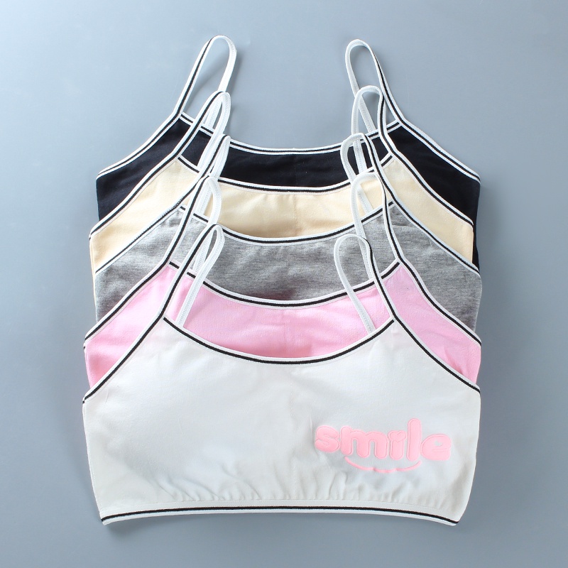 [THOMAS KIDS] Áo Ngực Cotton Không Gọng Thoáng Khí Thời Trang Mùa Hè Cho Bé Gái 8-16 Tuổi
