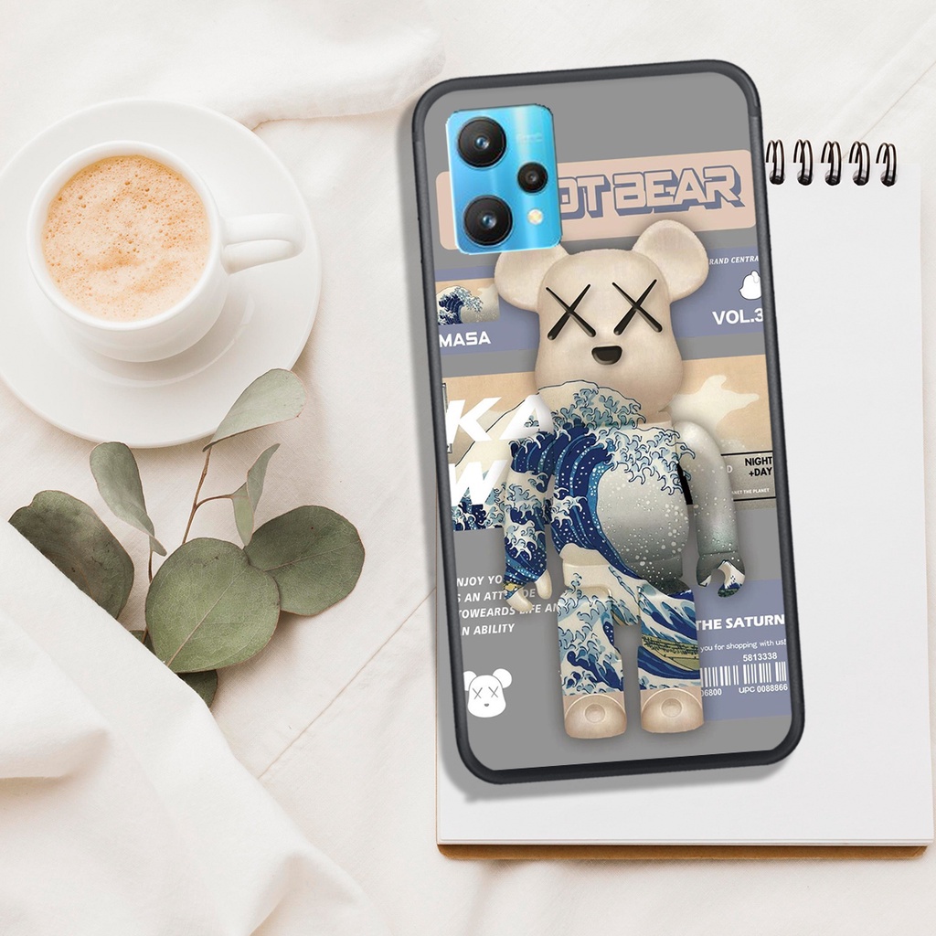 ỐP LƯNG OPPO REALME C35, IN HÌNH GẤU BEAR BRICK DỄ THƯƠNG, BAO ĐẸP.