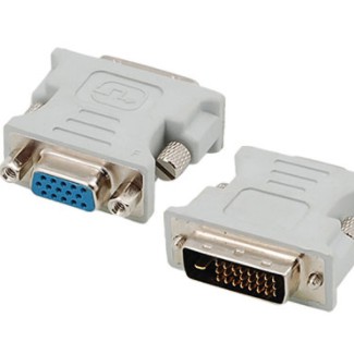 Đầu Nối Dvi --> Vga (24 + 1) ( Màu Trắng )