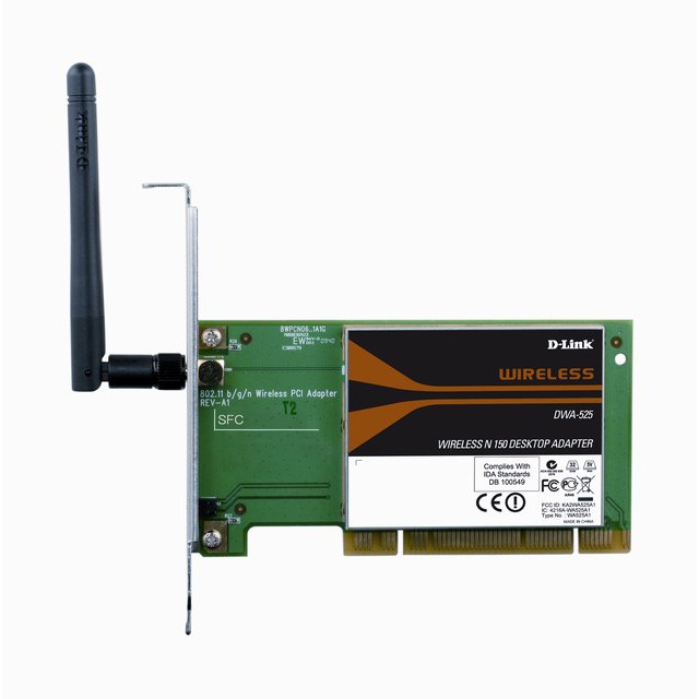 Wireless N PCI Adapter - 150Mbps D-Link DWA-525 | BigBuy360 - bigbuy360.vn