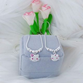 Dây chuyền mặt mèo kitty bạc ta