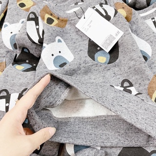 Set nỉ bông HM (kèm mũ) TQXK