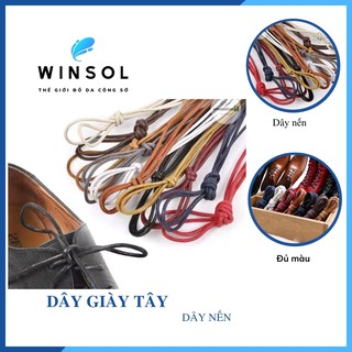 DÂY GIÀY SÁP NẾN CHO GIÀY DA, GIÀY ÂU, GIÀY TÂY, GIÀY CÔNG SỞ