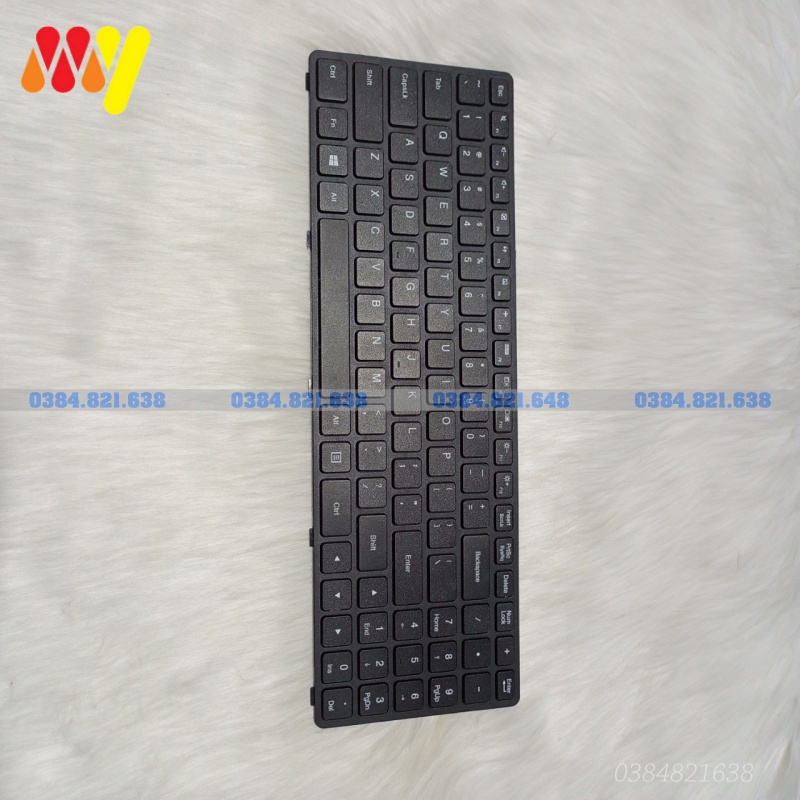 Bàn Phím Laptop Lenovo Ideapad 100, 100-15, 100-15IBD  300-15ISK  300-15IBD  300-17ISK (Cáp giữa - Không nút nguồn)