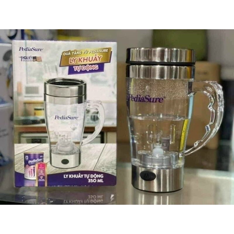Ly tự động khuấy thông minh pha cafe pha sữa và ngũ cốc 350ml