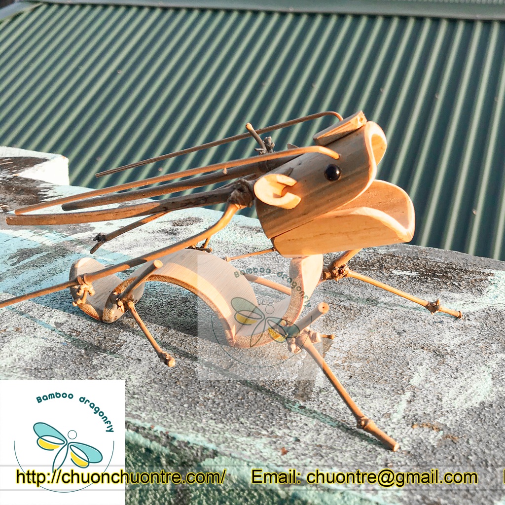 Con Rồng mô hình bằng tre- trưng bày- handmade