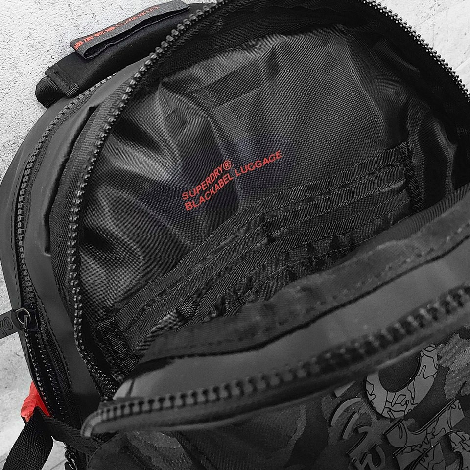 Balo Superdry Buff Tarp Camo Black