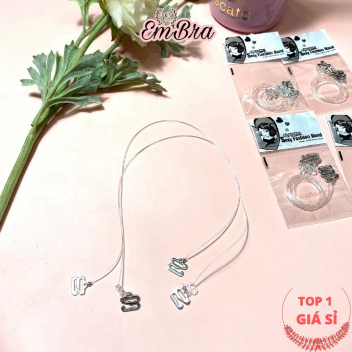 Dây Áo trong suốt EMBRA Chống Lộ, Dây Áo Ngực Sợi Bún Và Sợi Phở EBPK02