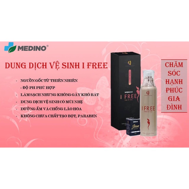 COMBO DUNG DỊCH VỆ SINH CÔNG NGHỆ SINH HỌC Ifree - Nước hoa vùng kín jeun