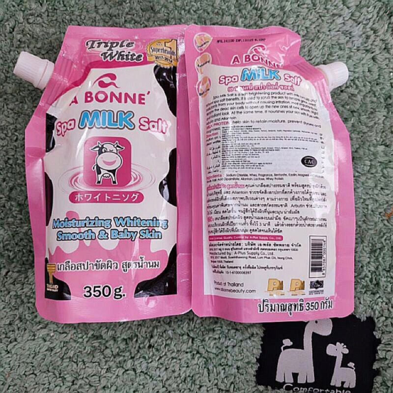 Muối tắm sữa bò A Bonne Spa Milk Salt Thái Lan | BigBuy360 - bigbuy360.vn