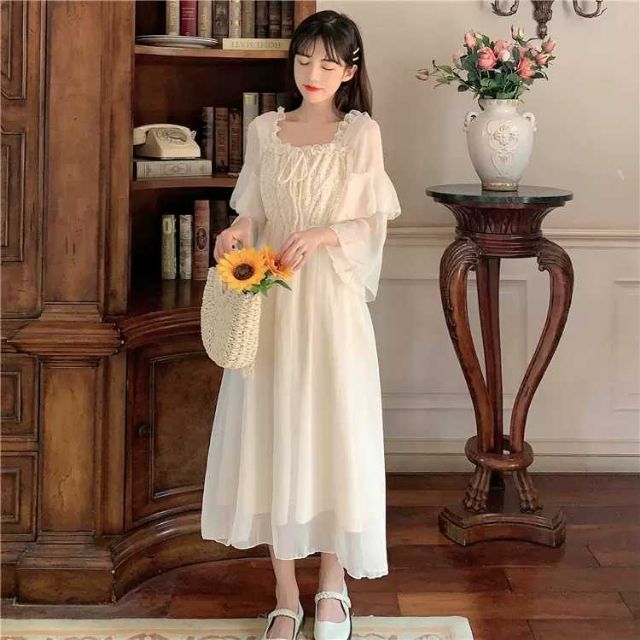 (Sẵn M, L) Đầm voan công chúa order Quảng Châu | BigBuy360 - bigbuy360.vn