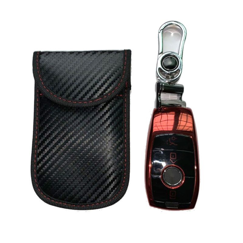 DE  Faraday Bag Anti Theft RFID Key Fob Security Box Signal Blocking Pouch For Car