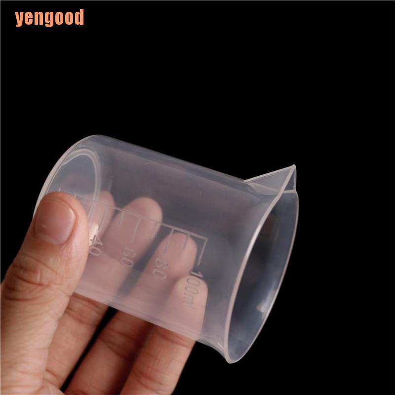 Set 2 cốc đo lường trong suốt dung tích 100ml / 3.4oz