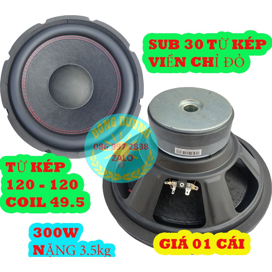 LOA SIÊU TRẦM 30 TỪ KÉP CÔN 50 - GIÁ 1 CHIẾC - LOA SUB GIÁ RẺ 1212