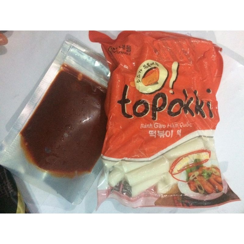 100g sốt loại ít cay nêm sẵn nấu bánh gạo, lẩu Hàn Quốc