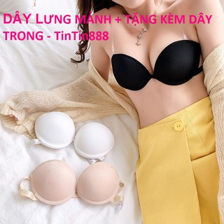 Sale Áo ngực cúp ngang dây mảnh mút vừa tặng kèm dây trong ⚡ freeship ⚡ Áo lót nâng ngực dây mảnh đẹp